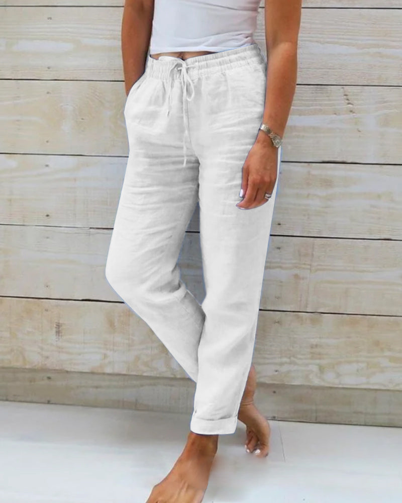 NADIA - LINNEN BROEK