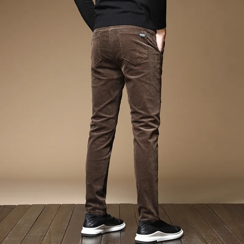 AMARI - Heren Fleece & Stretch Fluwelen Broek