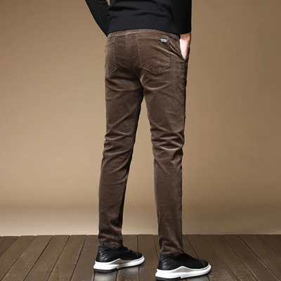 AMARI - Heren Fleece & Stretch Fluwelen Broek