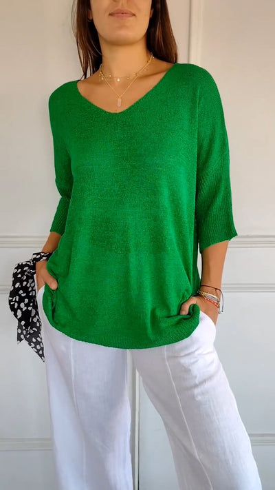 LISA - TOP MET V-HALS