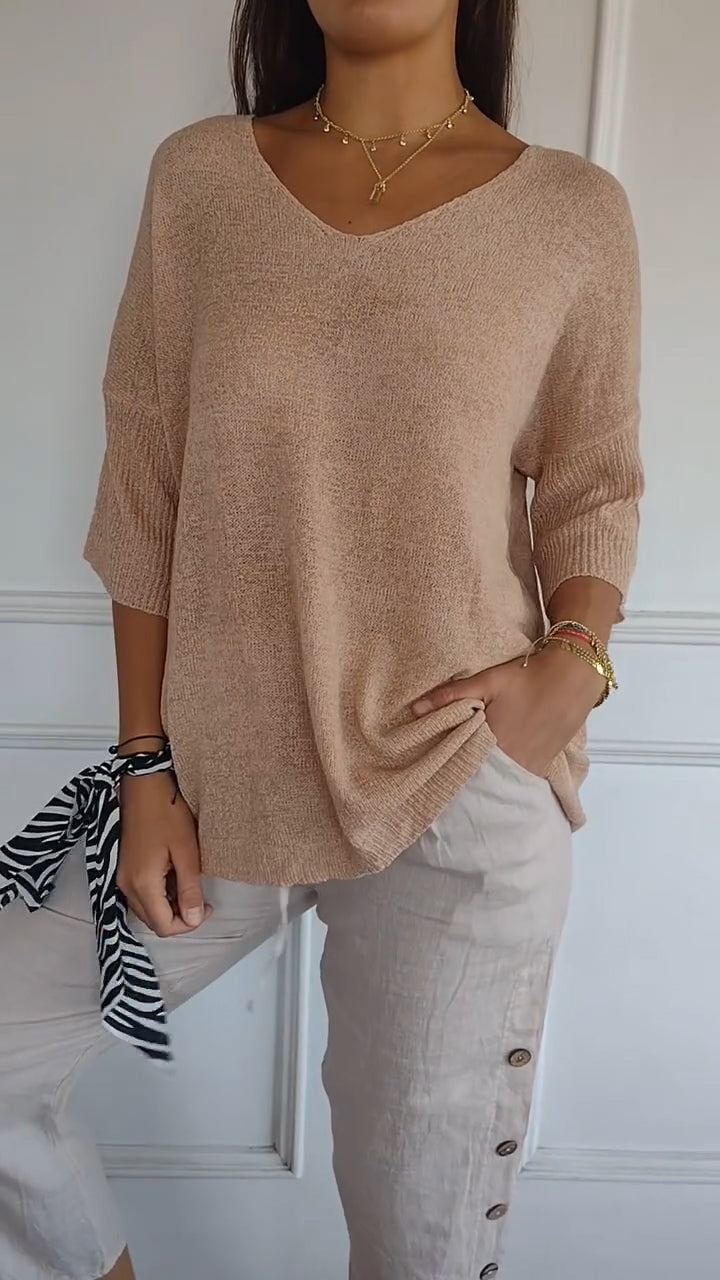 LISA - TOP MET V-HALS