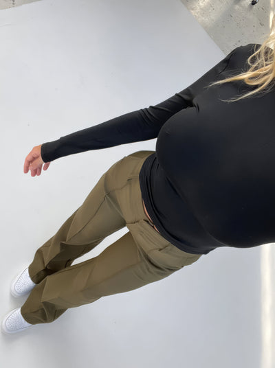 NINA - CASUAL WIJDE PIJPEN BROEK