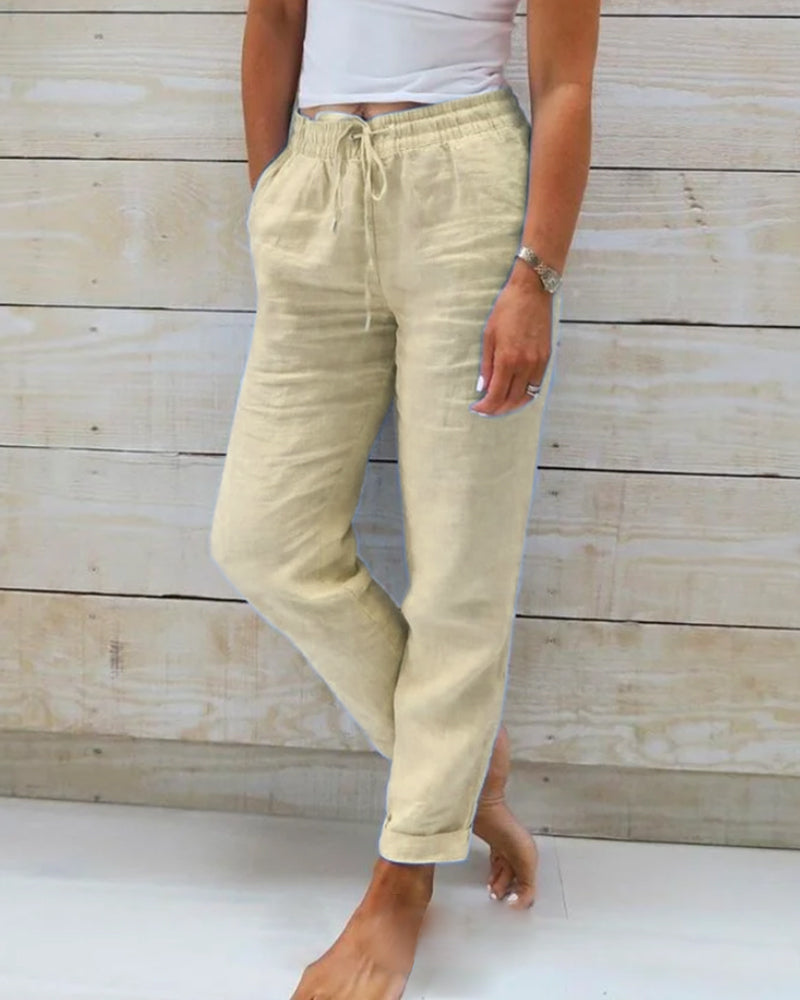 NADIA - LINNEN BROEK