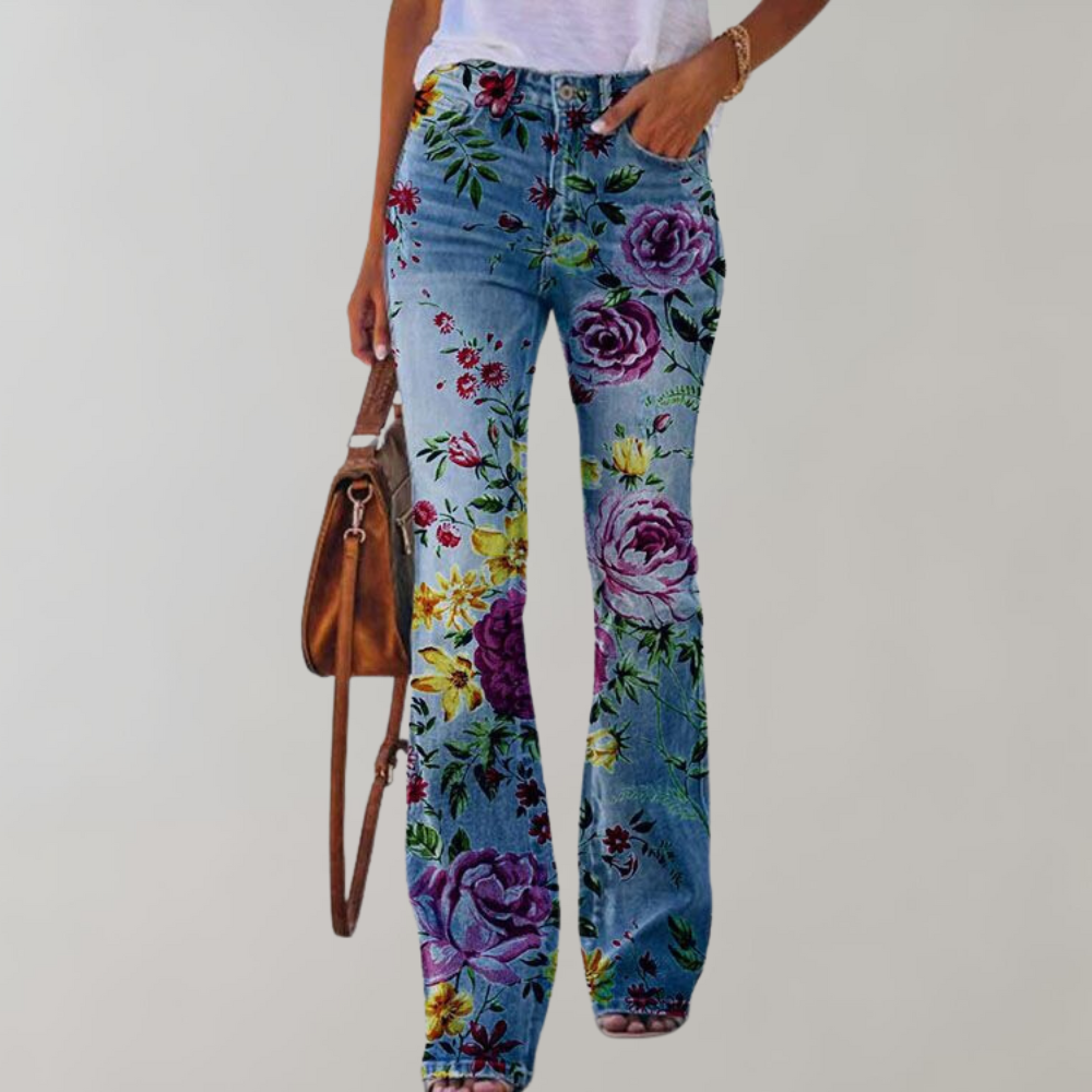 FLEUR - WIJDUITLOPENDE BROEK