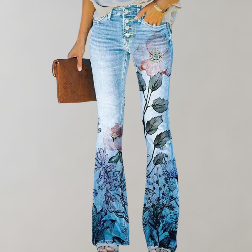 FLEUR - WIJDUITLOPENDE BROEK