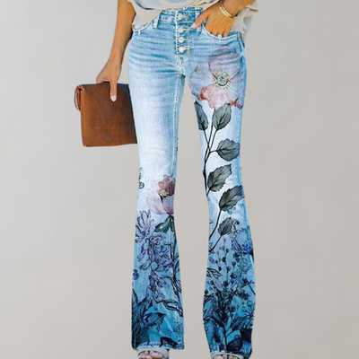 FLEUR - WIJDUITLOPENDE BROEK