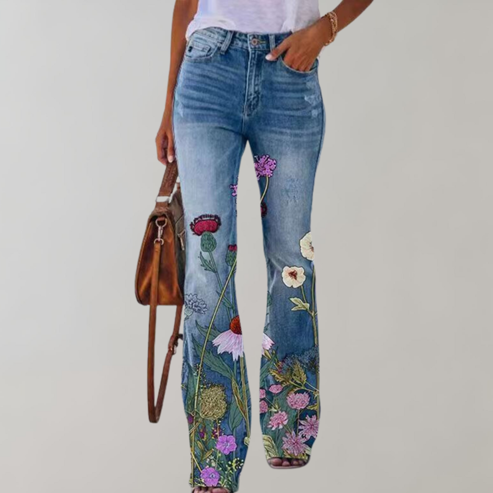 FLEUR - WIJDUITLOPENDE BROEK