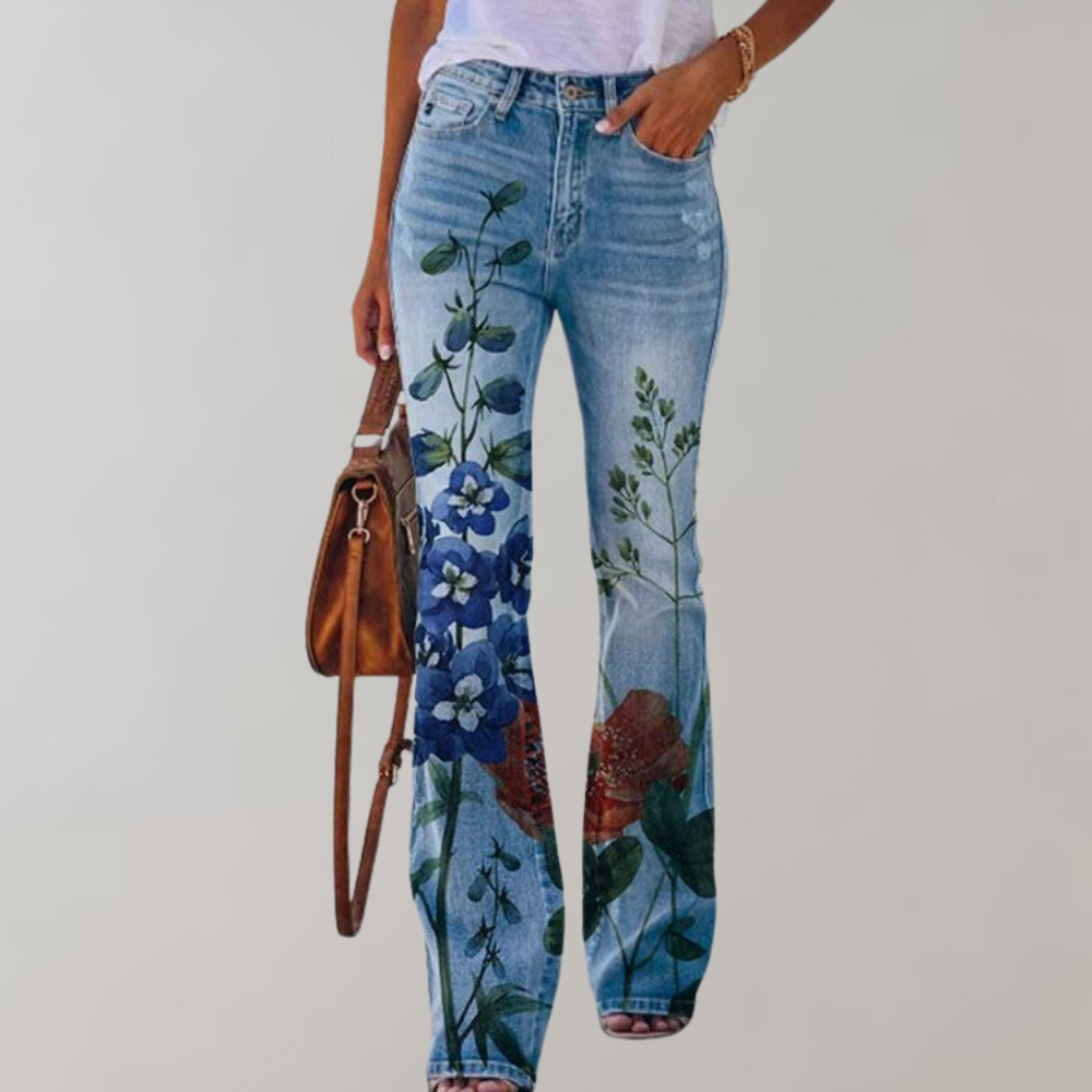 FLEUR - WIJDUITLOPENDE BROEK