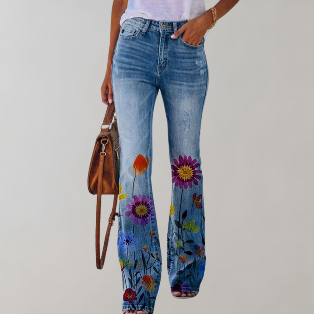 FLEUR - WIJDUITLOPENDE BROEK
