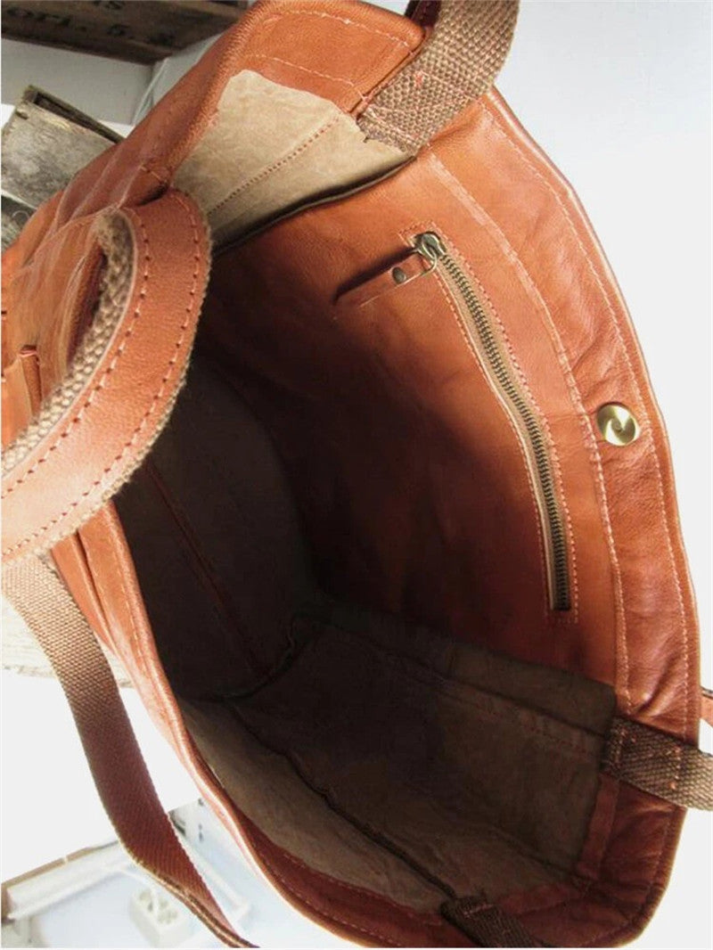 VEDA - ELEGANTE LEREN TAS