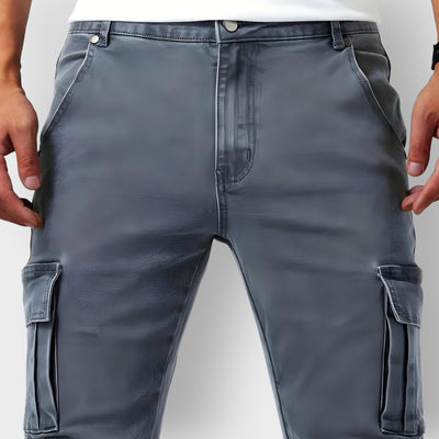SAMUEL - STRETCH DENIM CARGO BROEK