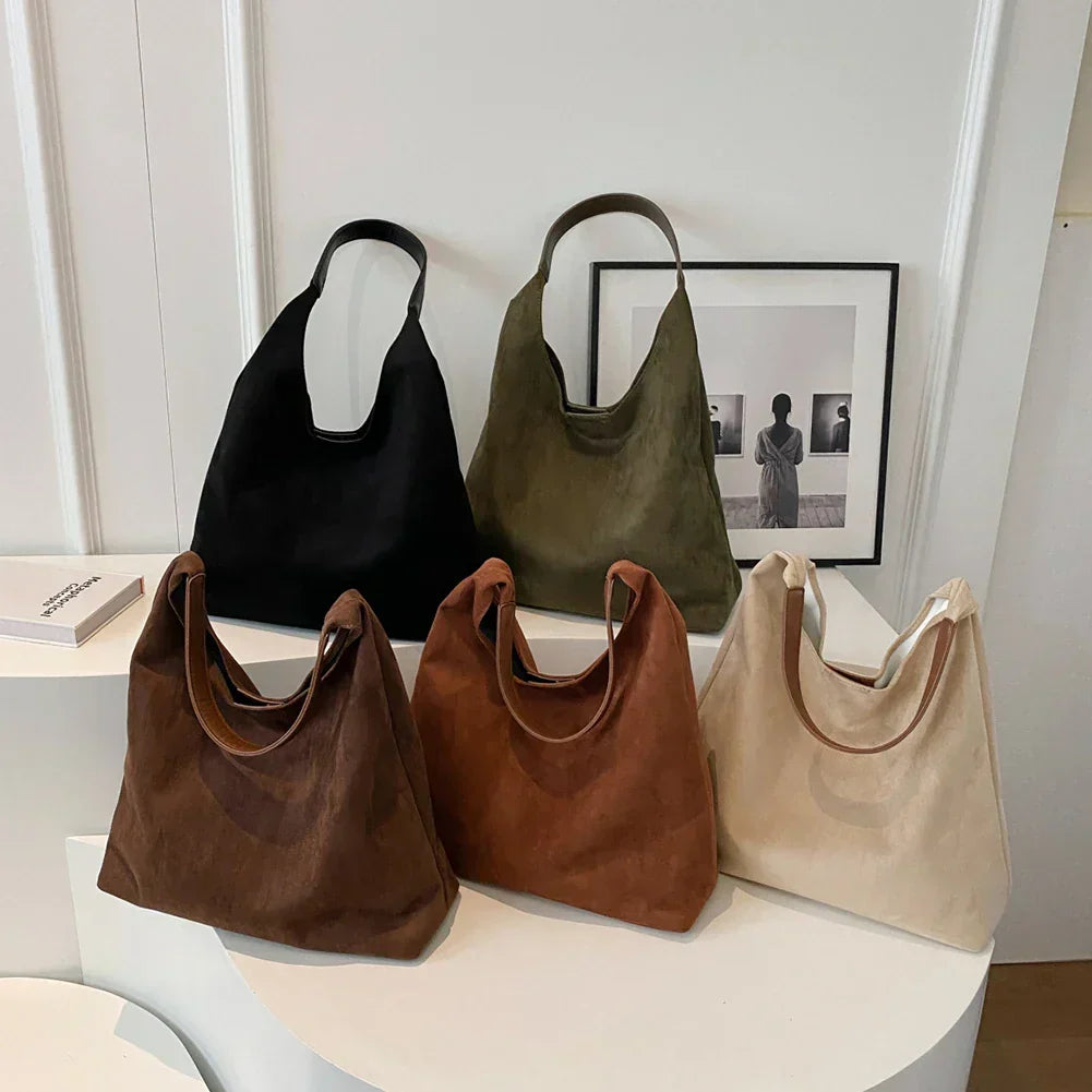 JADY - SUEDE TOTE BAG