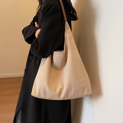 JADY - SUEDE TOTE BAG