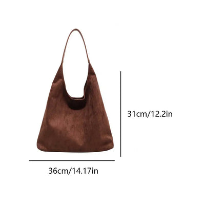 JADY - SUEDE TOTE BAG