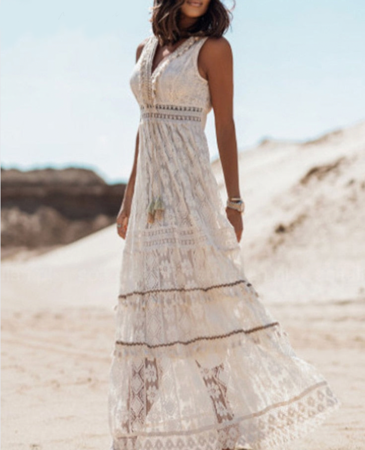 CARMELLA - ELEGANTE BOHO JURK