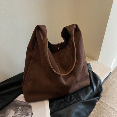 JADY - SUEDE TOTE BAG