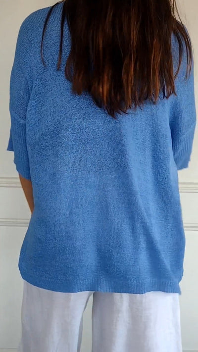 LISA - TOP MET V-HALS