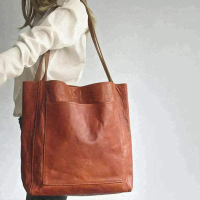 VEDA - ELEGANTE LEREN TAS