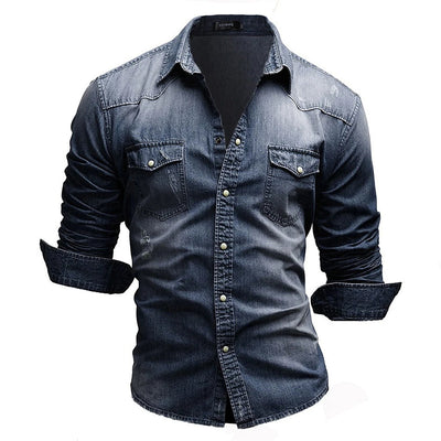 DAVID - PREMIUM DENIM OVERHEMD