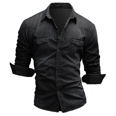 DAVID - PREMIUM DENIM OVERHEMD