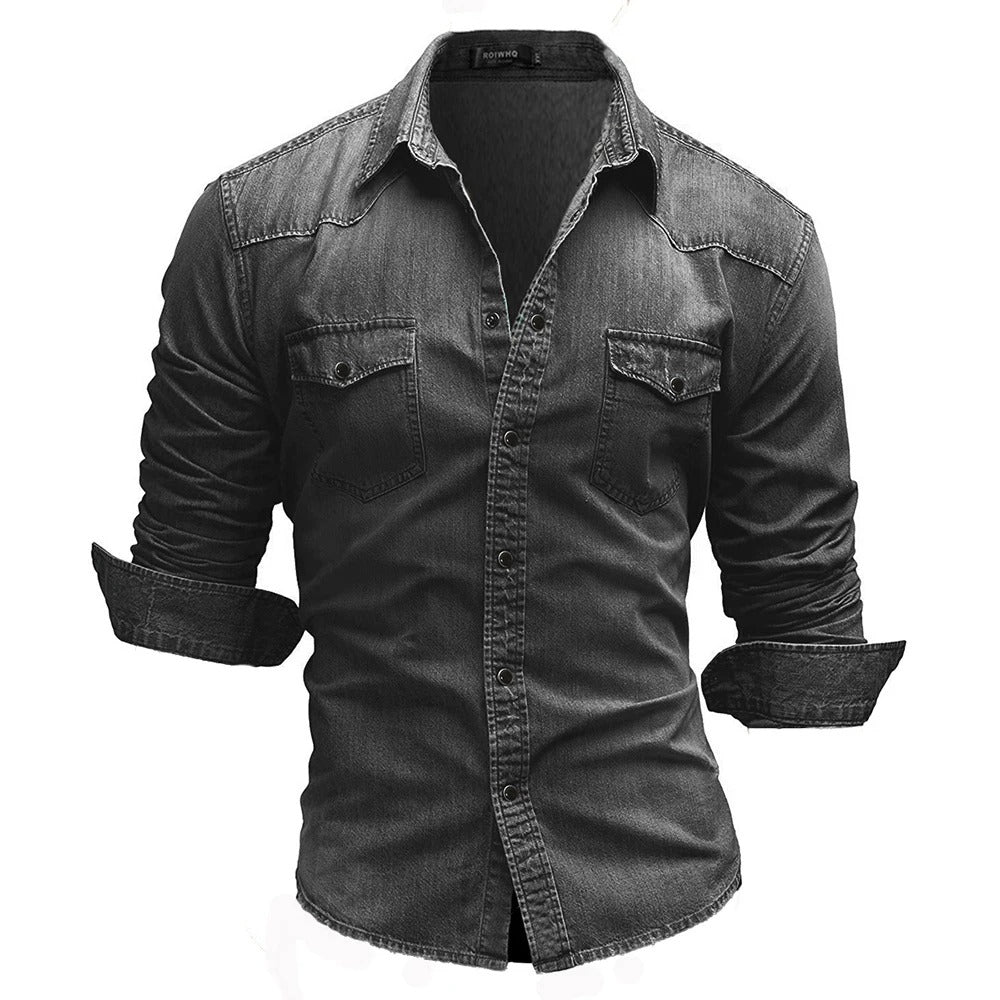 DAVID - PREMIUM DENIM OVERHEMD